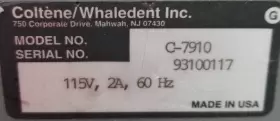 413173 COLTENE Whaledent Coltolux Dental Curing Light #3