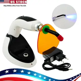 190891044624 DENSHINE Wireless Cordless Led Dental Curing