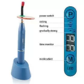 261256061850 DENSHINE Dental Wireless Curing Light Lamp Led #2
