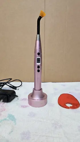 112-6231 ESSENTIALS HEALTHCARE Led Curing Light Pink Cordless
