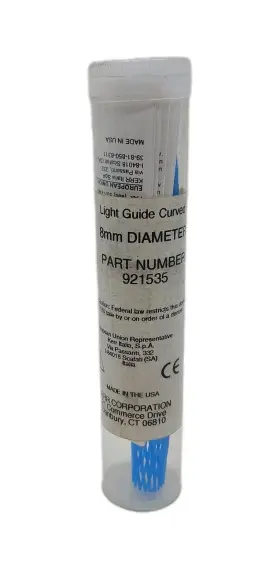 Kerr 921535 Demetron Turbo Extended 8mm Curved Dental Curing Light Guide - New