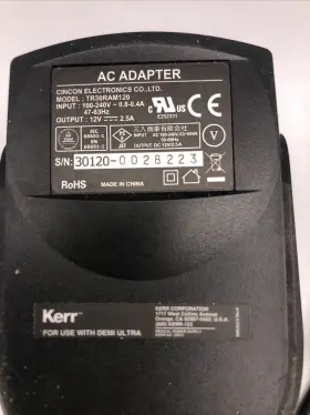 TR30RAM120 KERR Ac Adapter Demi Ultra Curing Light Demitron #2