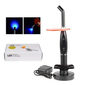 Ly 51212 Dental Upgraded Rainbow Led Resin Curing Light 1500-2000mw/cm2 3 Modes - Black