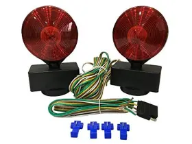 80778 MAXXHAUL Magnetic Towing Light Dual Rv Boat Trailer Kit #2