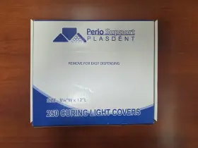 Plasdent Ps4660 Halogen Style Curing Light Cover Sheaths 12 Inch X 3-1/4 250/pk