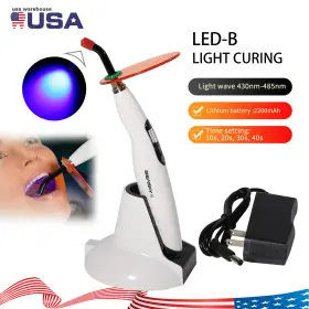 612292526849 SEASKY Woodpecker Dental Cordless Led Curing #2