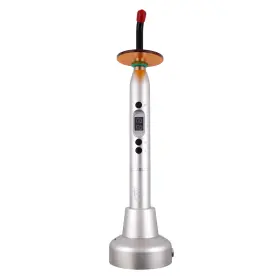 Tulip St-led4-slv Silver Cordless Dental 4 Led Curing Light 1200 Mw/cm 430-485nm Stainless Steel