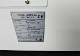 LC-3D VERTEX-DENTAL Printbox Printed Objects Curing Box #2