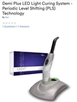 Kerr Demi Plus Led Curing Light System Nwb Mpn 910860-1. Fixed Price $857.00.